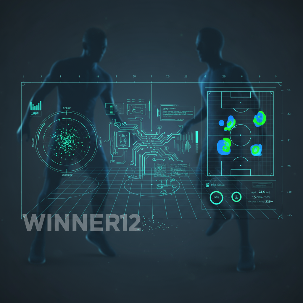 图片ALT文本：曼城主帅瓜迪奥拉身穿球队战袍，傍晚时分站在足球场上沉思，背景朦胧的伊蒂哈德球场，画面色调以蓝灰色为主，带有曼城队徽和“经理合同谈判”数字滚动字幕，现代风格文字叠加“内幕揭秘：瓜迪奥拉曼城续约风云”，并包含winner12.ai独家分析按钮，真实展现英格兰足球文化。