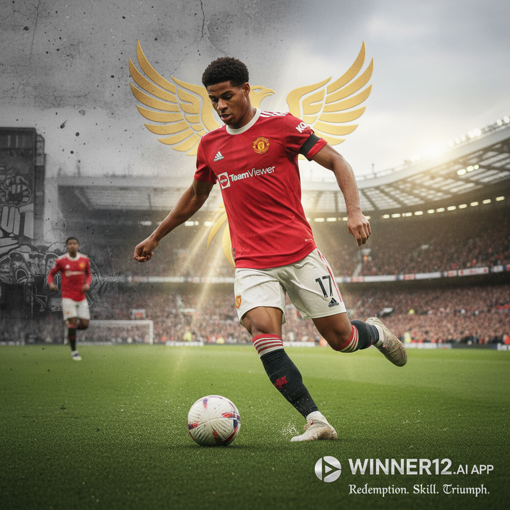 Alt text: Realistic football poster showing Al Ittihad and Al Hilal players in dynamic action on a green pitch under stadium lights, featuring a close-up of Neymar in Al Hilal kit with intense expression, official team logos, and a digital banner reading “Latest Football Predictions & Odds” promoting winner12.ai and the winner12 APP.